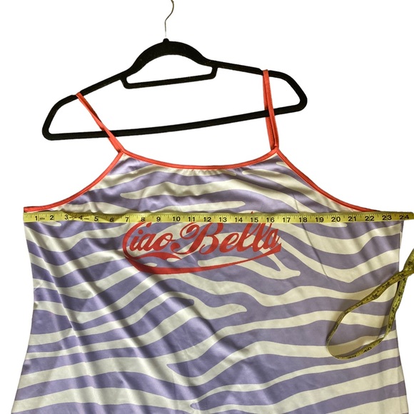 FREE W/ Bundle Ciao Bella Zebra Animal Print Dress Size 5XL - Picture 3 of 4